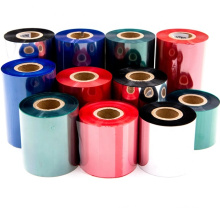 Professional manufacturer color resin ttr thermal transfer ribbon for label printer